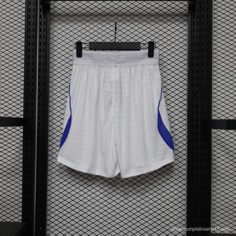 Player Version 2026 Croatia White  Home Shorts