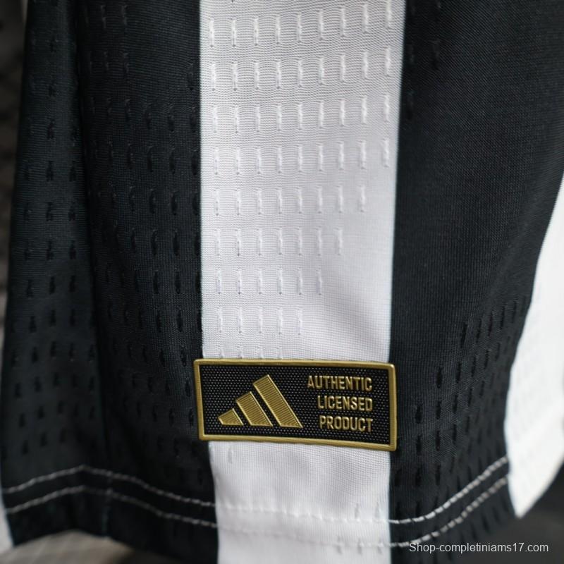 Player Version 26/27 Juventus Home Long Sleeve Jersey