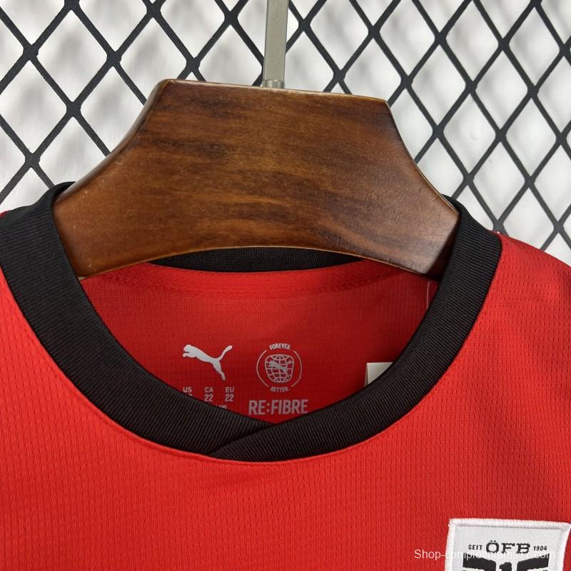 2026 Kids Austria World Cup Home Kit