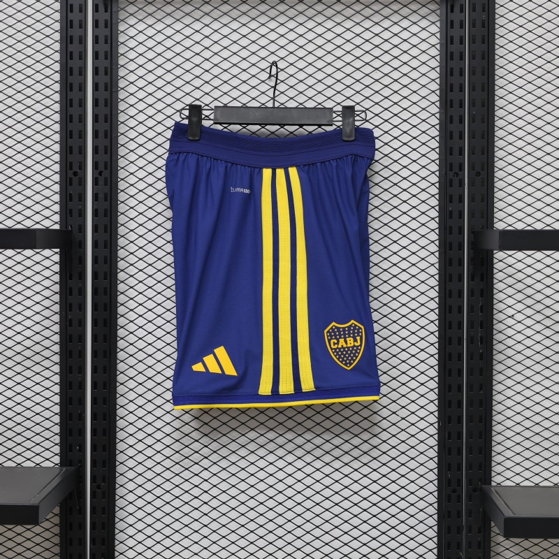 Player Version 26/27 Boca Juniors Home Blue Yellow Shorts