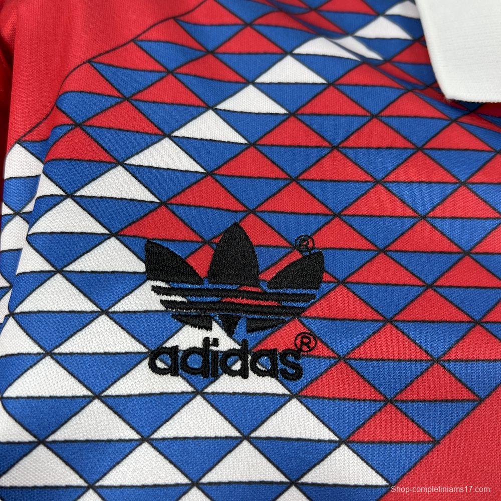 1990 Retro Slovakia Home Jersey