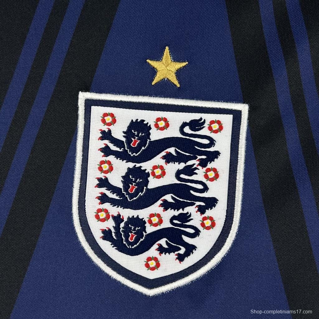 2026 Mens England Hollywood Goalkeeper Long Sleeve Jersey