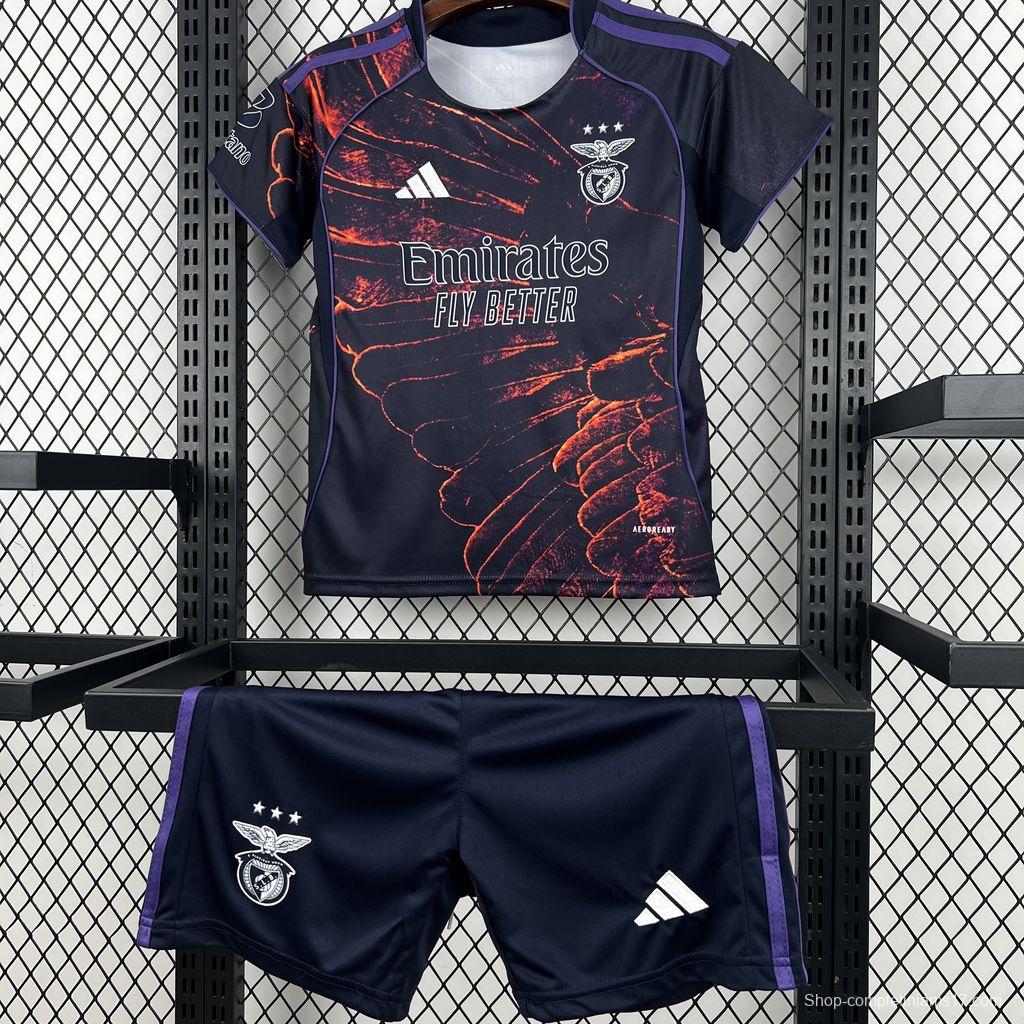 2025/26 Kids Benfica Fourth Kit