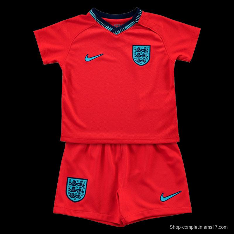 Kids 2022 England Away Soccer Jersey