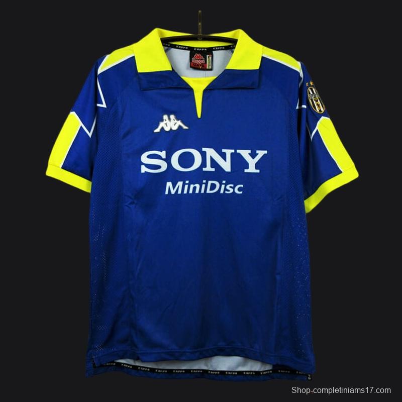 Retro 97/98 Juventus Third Blue Jersey