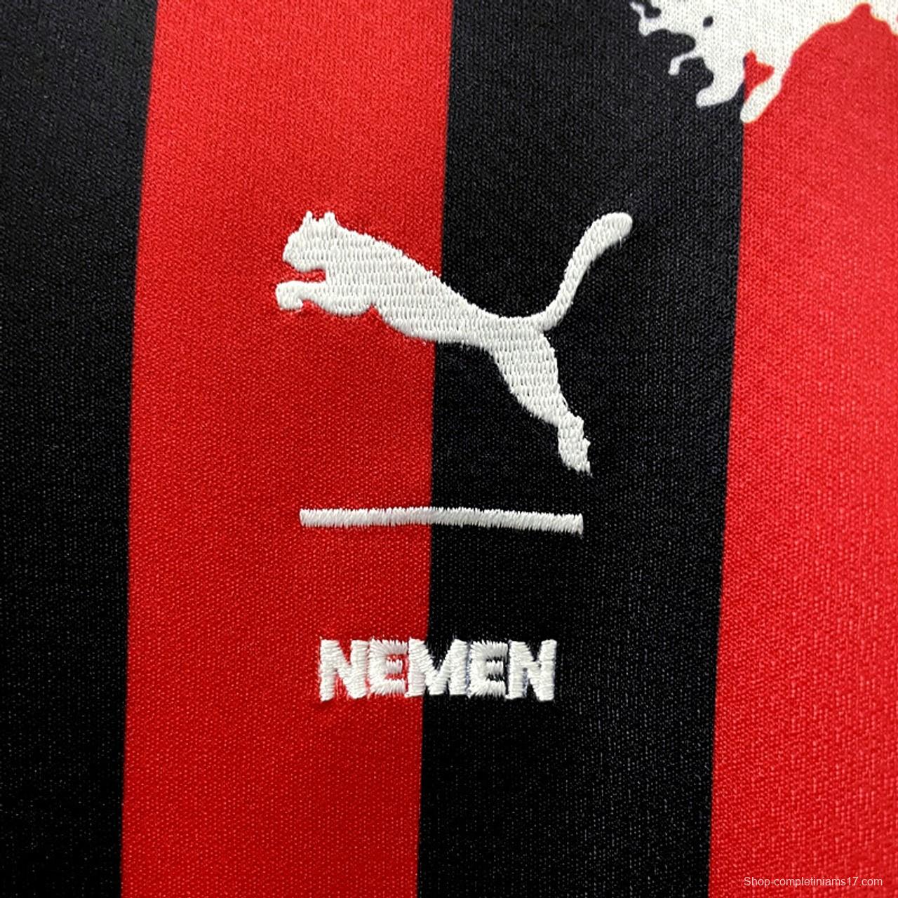 Retro 21/22 AC Milan x Nemen Forth Jersey