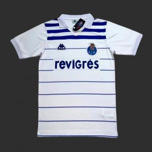 Retro 85/86 Porto Away White Jersey