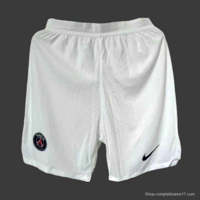 Player Version 23/24 PSG Away White Shorts