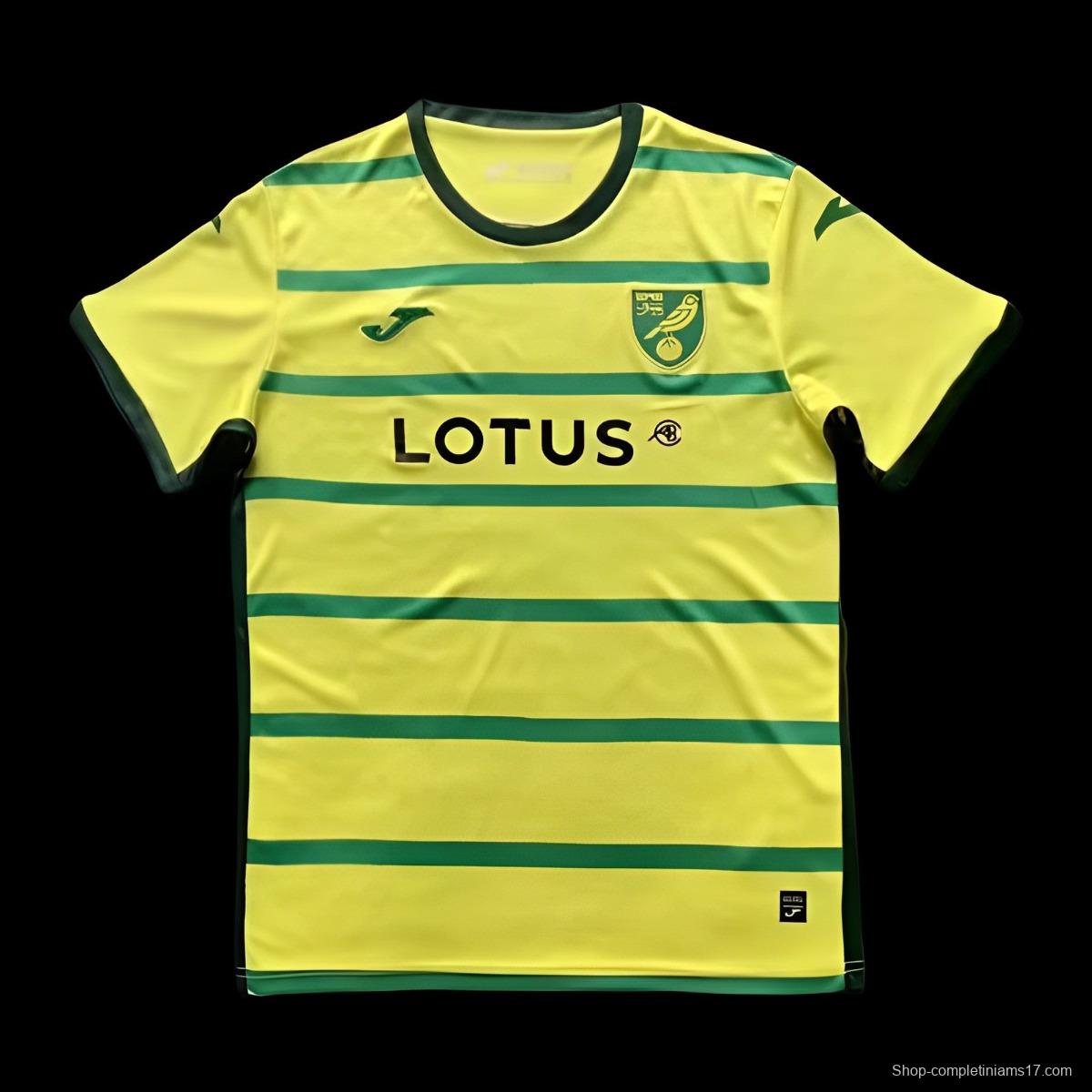 23/24 Norwich City Home Jersey