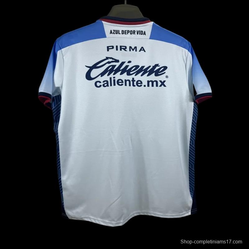 23/24 Cruz Azul Away White Jersey