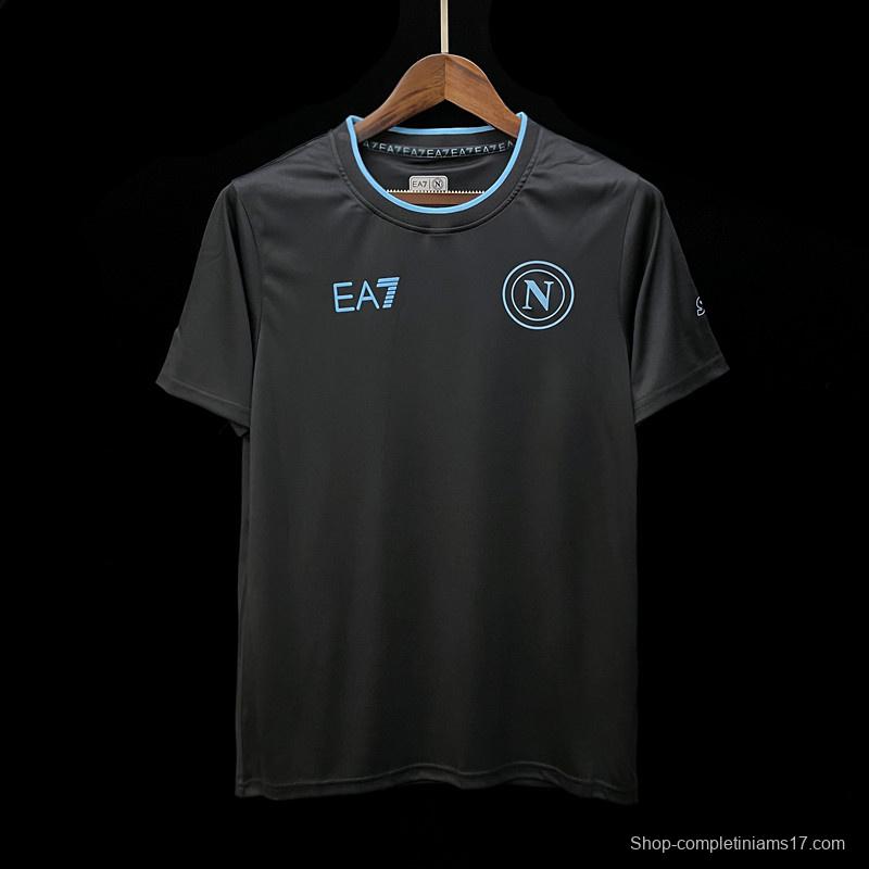 23/24 Napoli Black Training Shirt