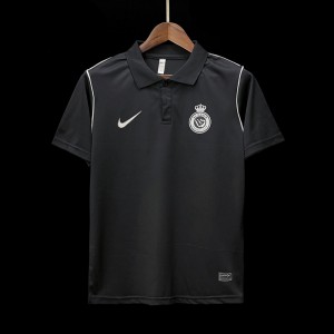 23/24 Al-Nassr Black POLO Jersey