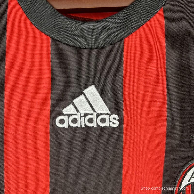 Retro 08/09 AC Milan Home Jersey