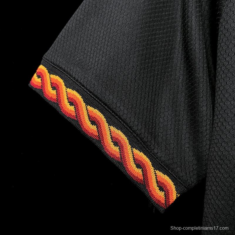 23/24 Roma Third Black Jersey