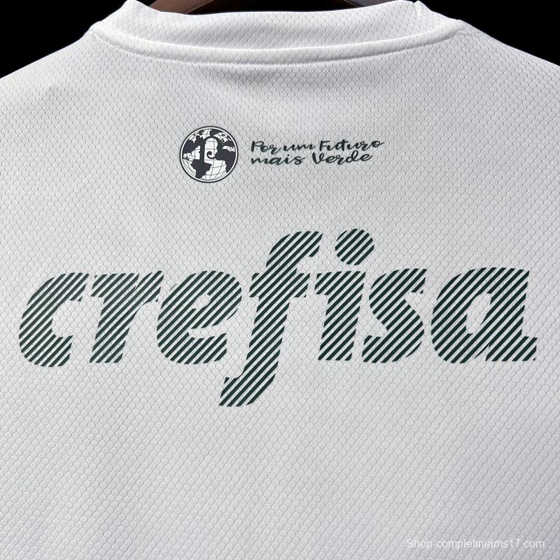 23/24 Palmeiras Cancer Awareness Goalkeeper White Jersey