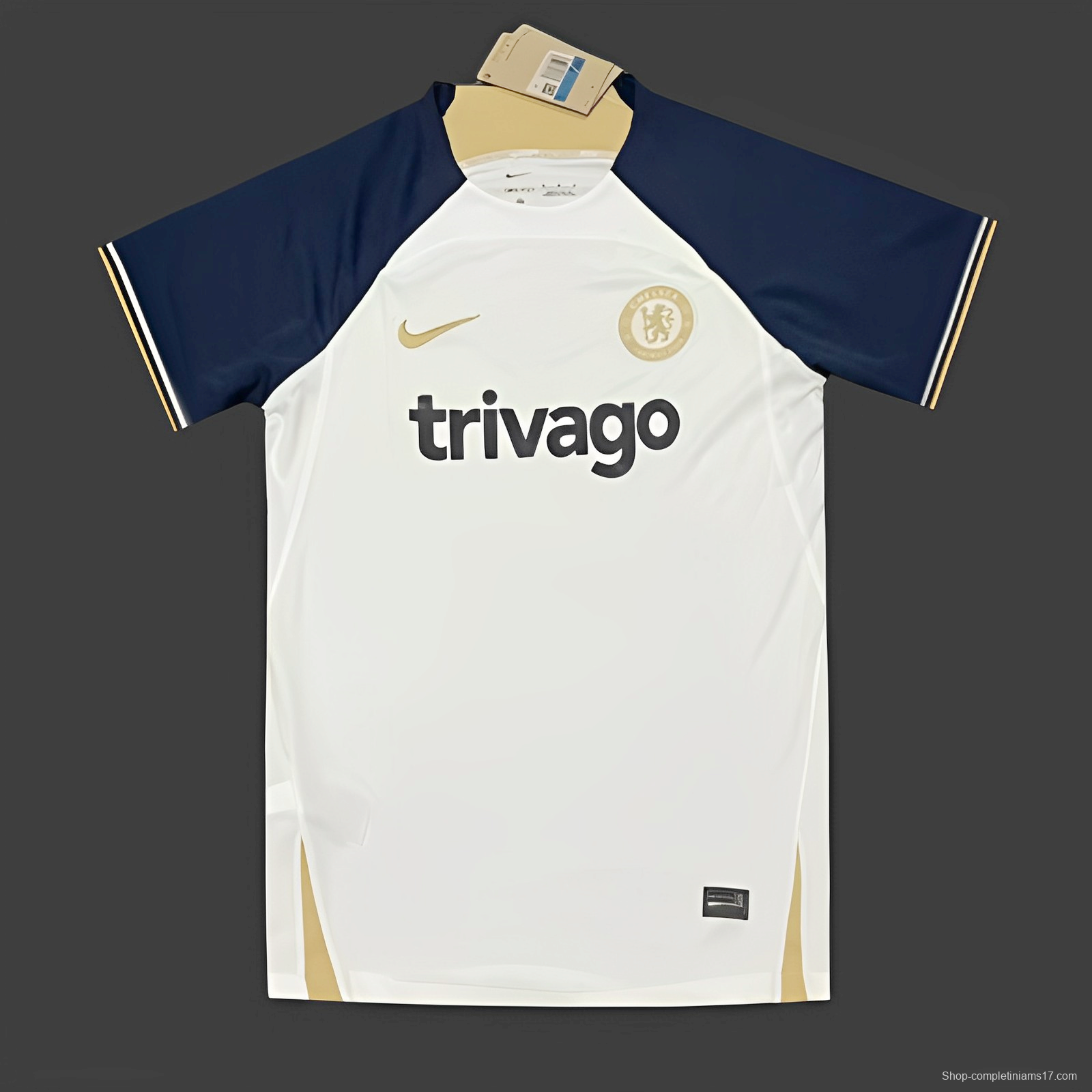 23/24 Chelsea White/Navy Training Jersey