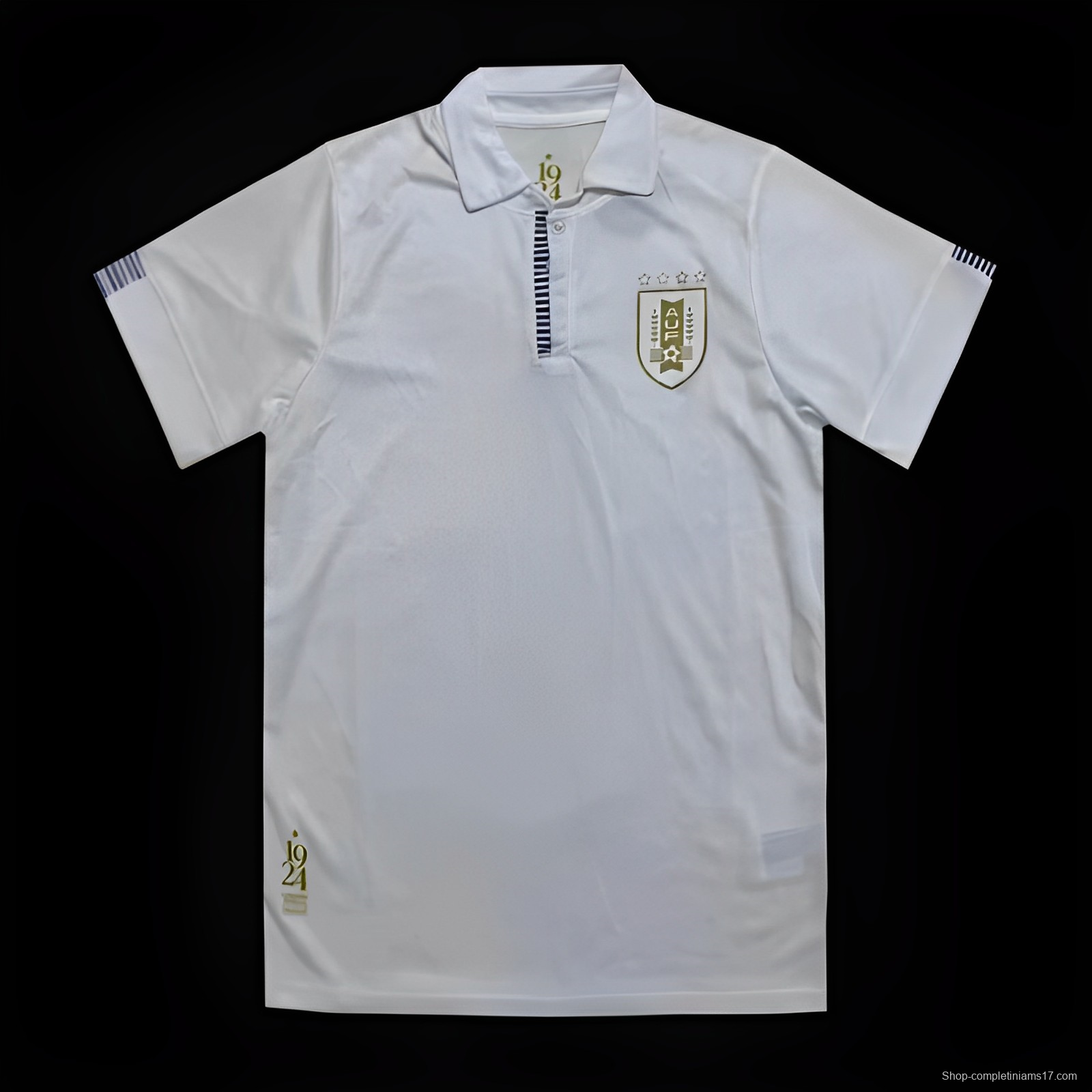 2024 Uruguay Away White Jersey