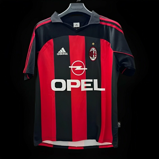Retro 01/02 AC Milan Home Jersey