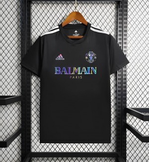 24/25 Manchester United x Balmain  Black Training Jersey