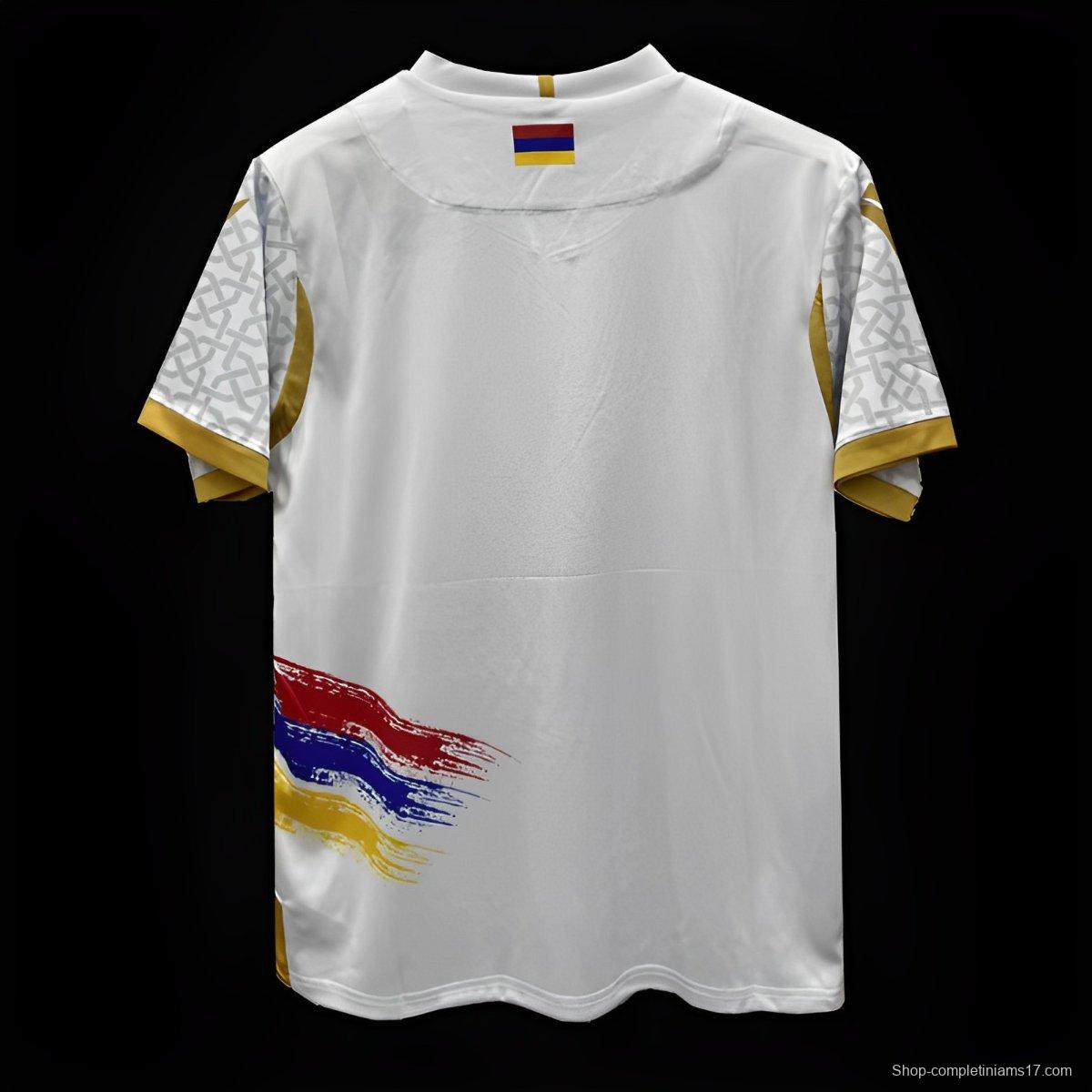 2024 Armenia Third White Jersey