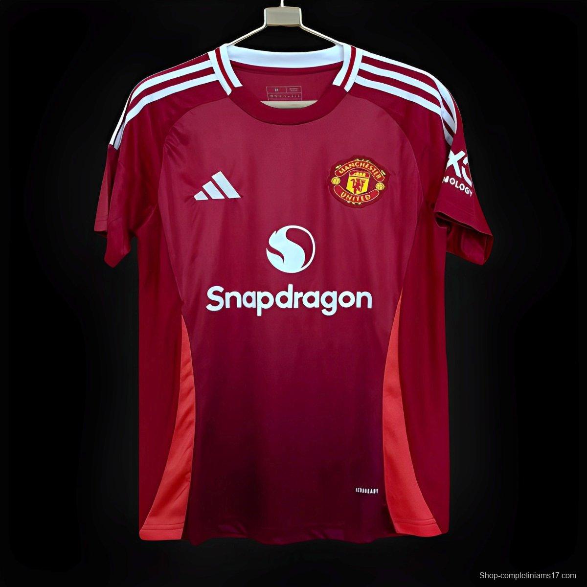 24/25 Manchester United Home Jersey