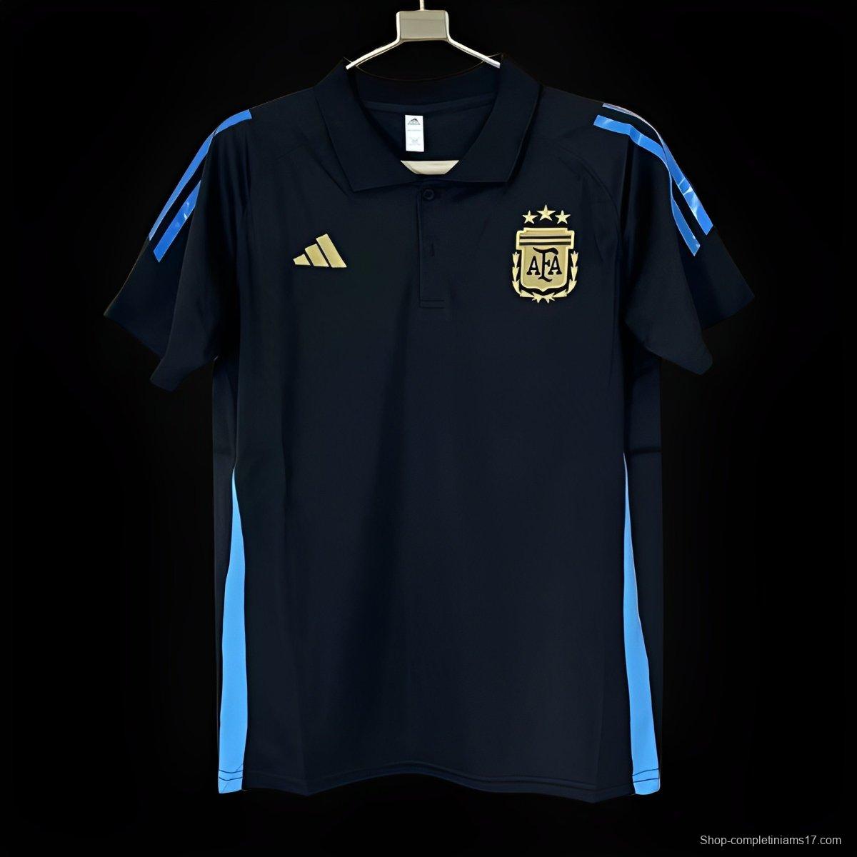 2024 Argentina Navy POLO Jersey