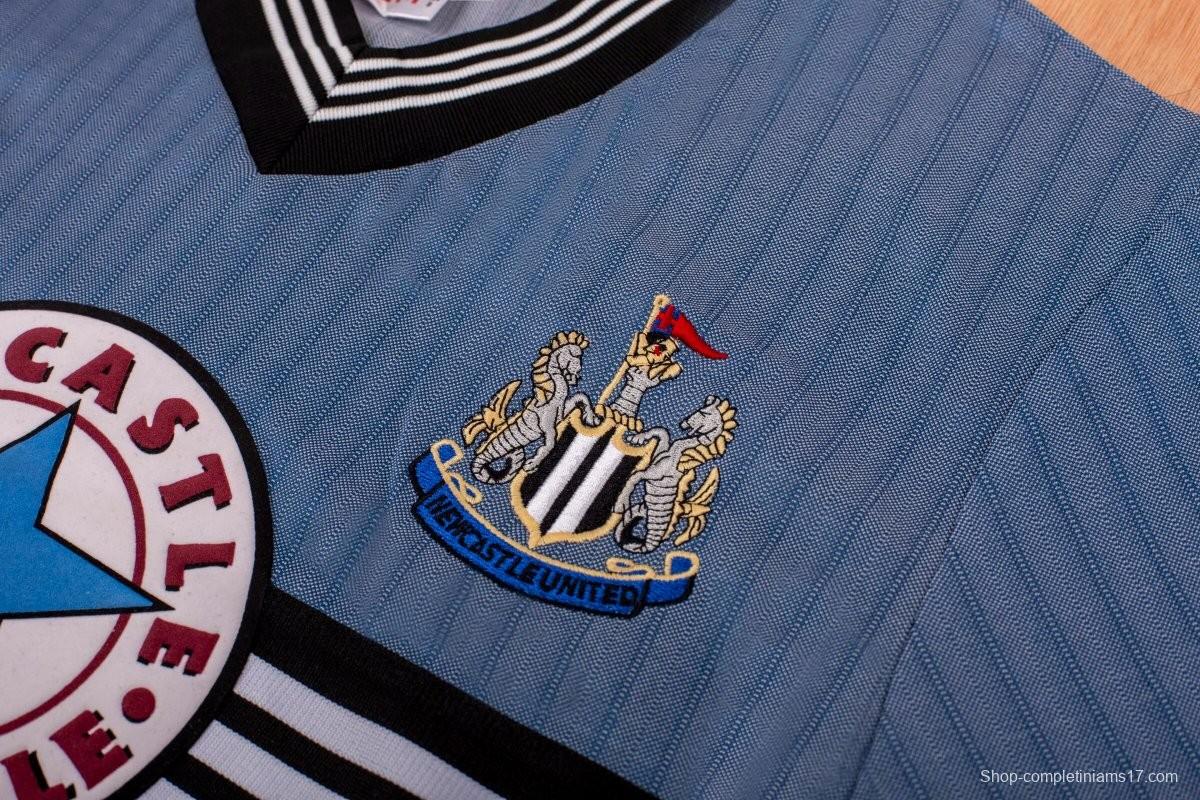 Retro 95/96 Newcastle United Away Grey Jersey