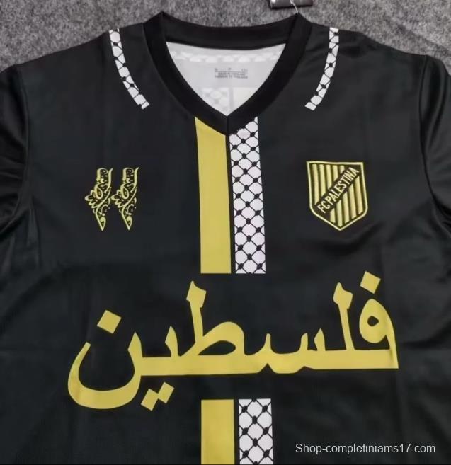 24/25 Palestine Black Jersey