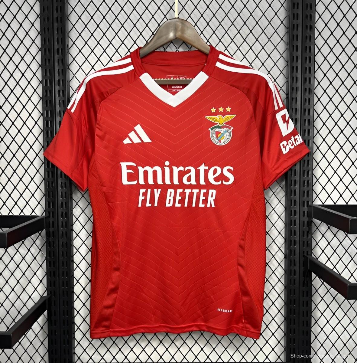 24/25 Benfica Home Jersey