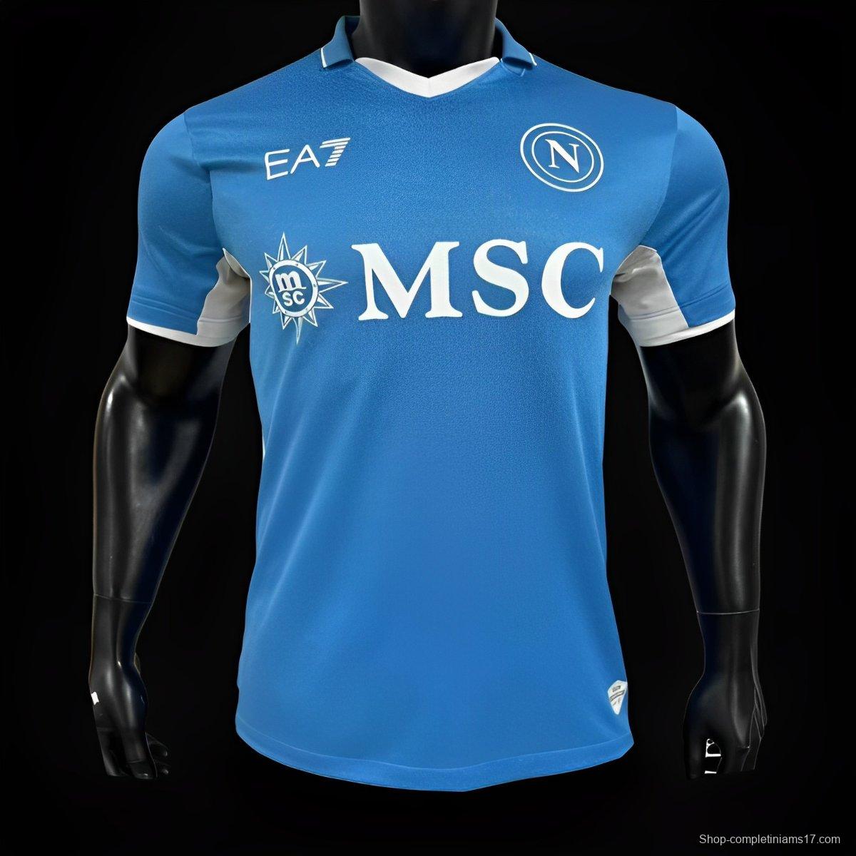 Player Version 24/25 SSC Napoli Home Jersey