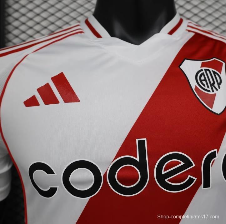 Player Version 24/25 River Plate Home Jersey