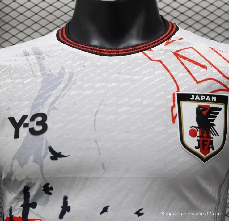 Player Version 2024 Japan White Japanese Samurai Jersey