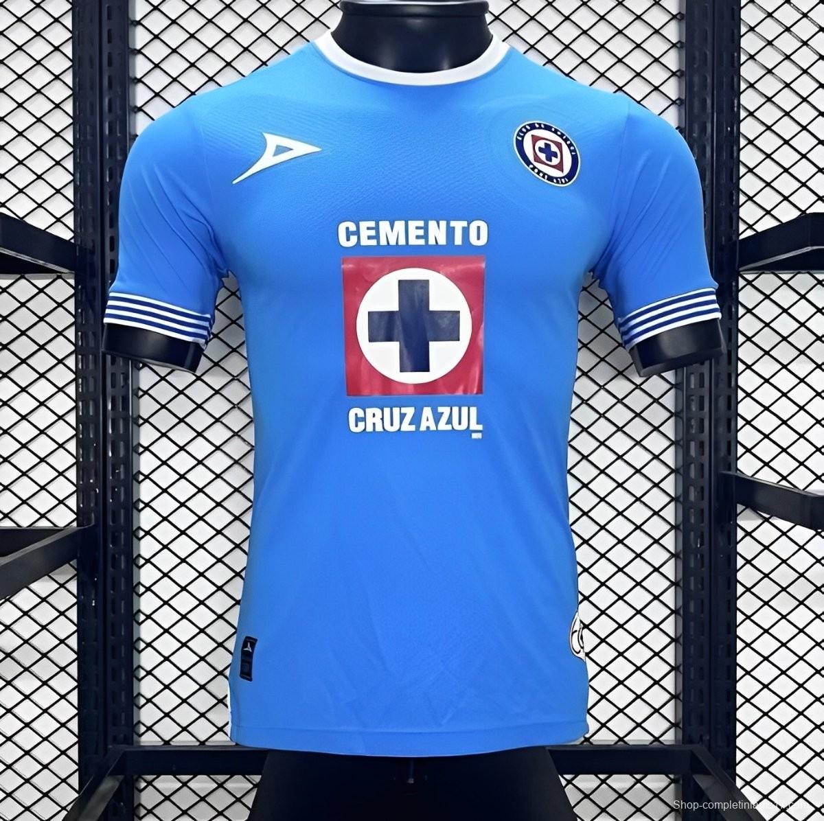 Player Version 24/25 Cruz Azul Home Jersey