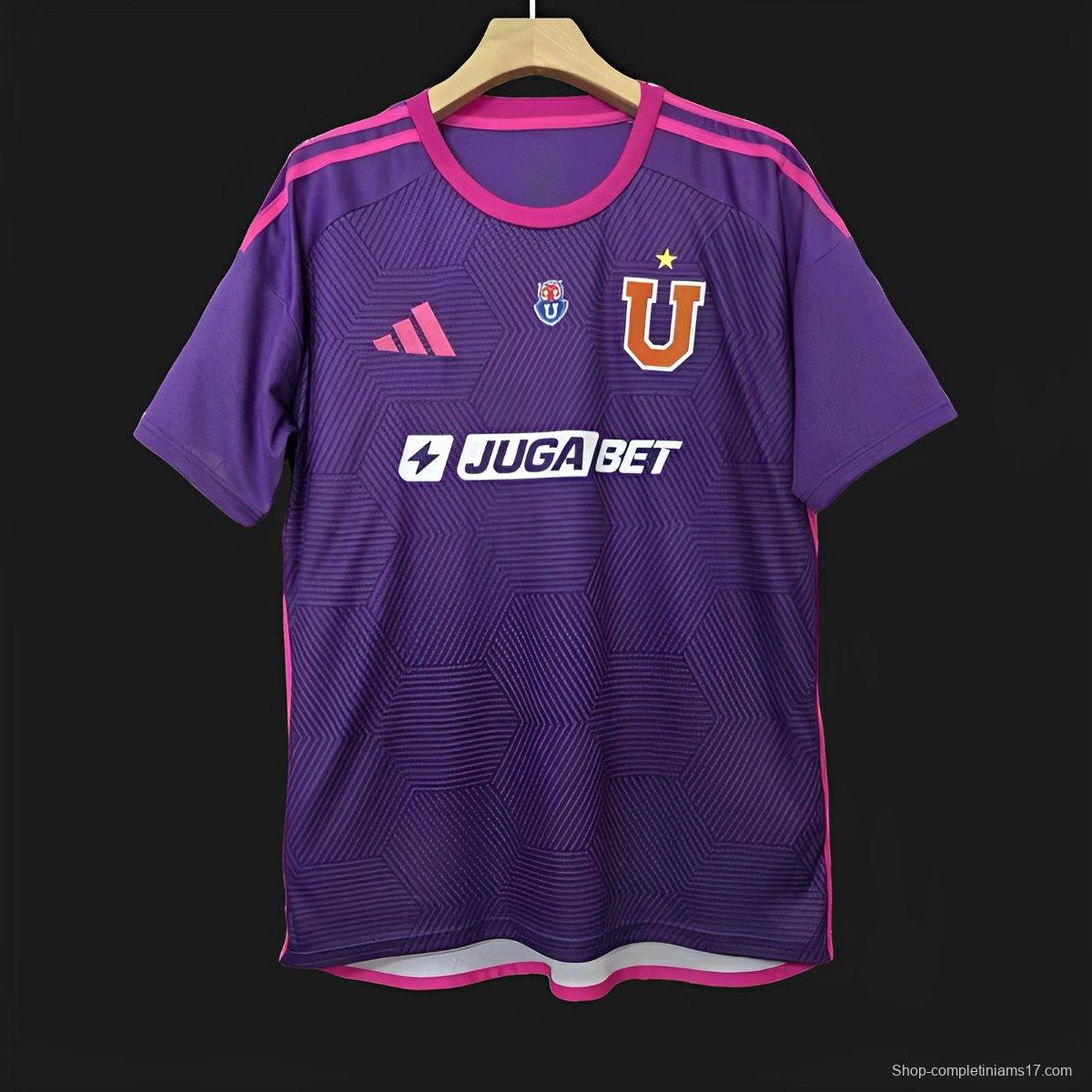 24/25 Club Universidad de Chile Third Purple Jersey