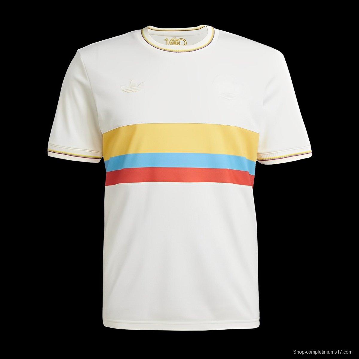 2024 Colombia White 120Th Anniversary Jersey