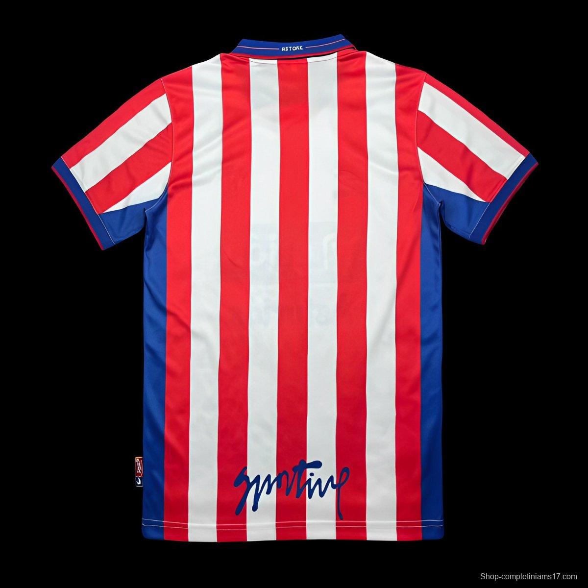 Retro 01/02 Sporting Gijon Home Jersey