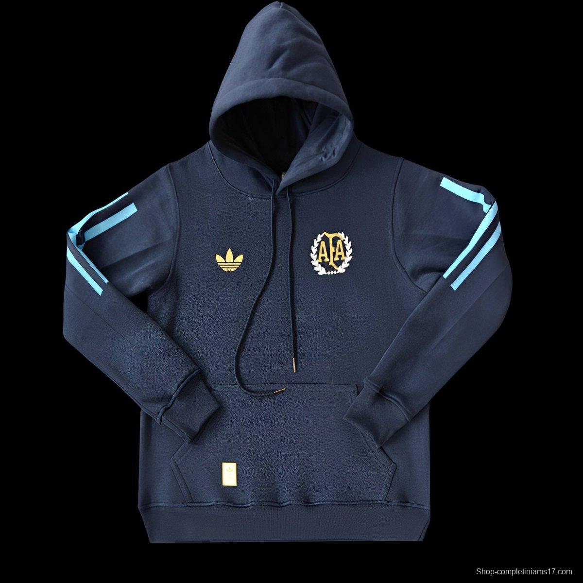 2024 Argentina 50th Anniversary Black/Navy/White/Grey/Beige 5 Color Hoodie