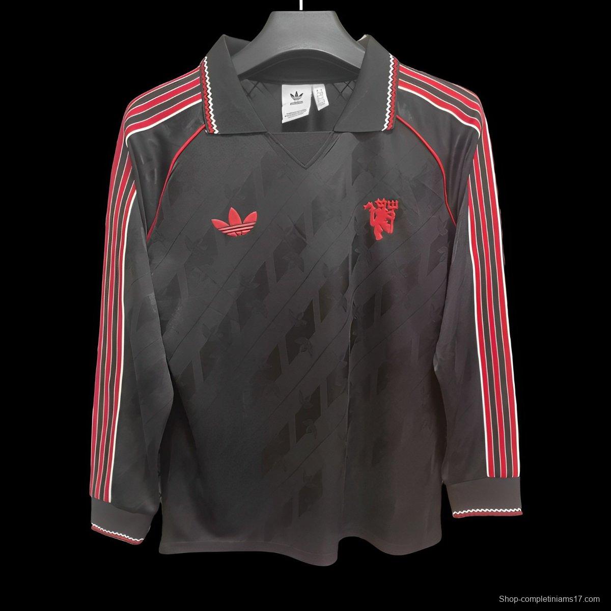 24/25 Manchester United LFSTLR 'Black Red' Jersey