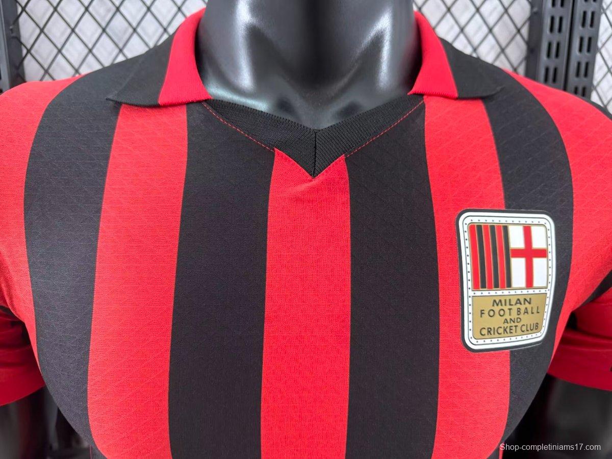 Player Version 24/25 AC Milan 125th Anniversary Jersey