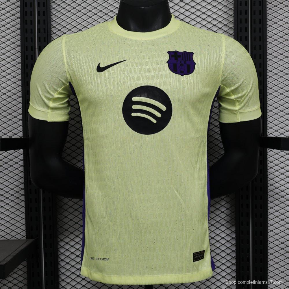 Player Version 24/25 Barcelona 125Th Yellow Special Jersey