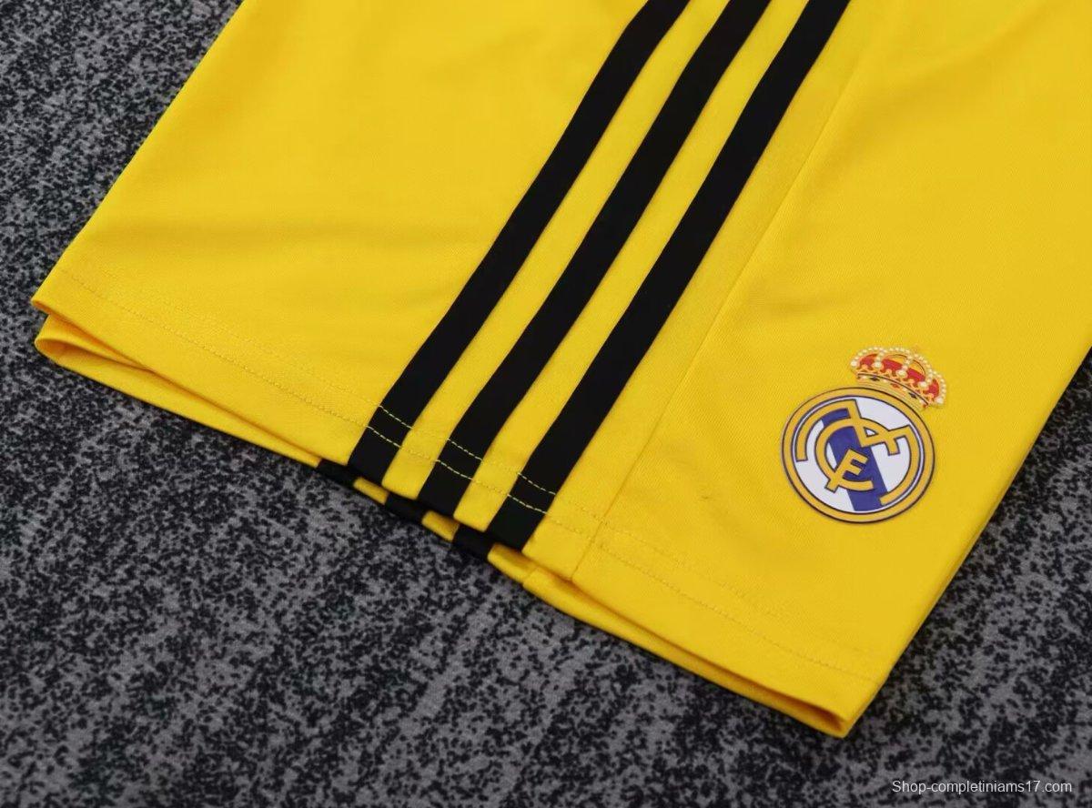 Retro Kids 11/12 Real Madrid Yellow Goalkeeper Jersey