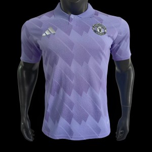 Player Version 24/25 Manchester United Purple Polo Jersey