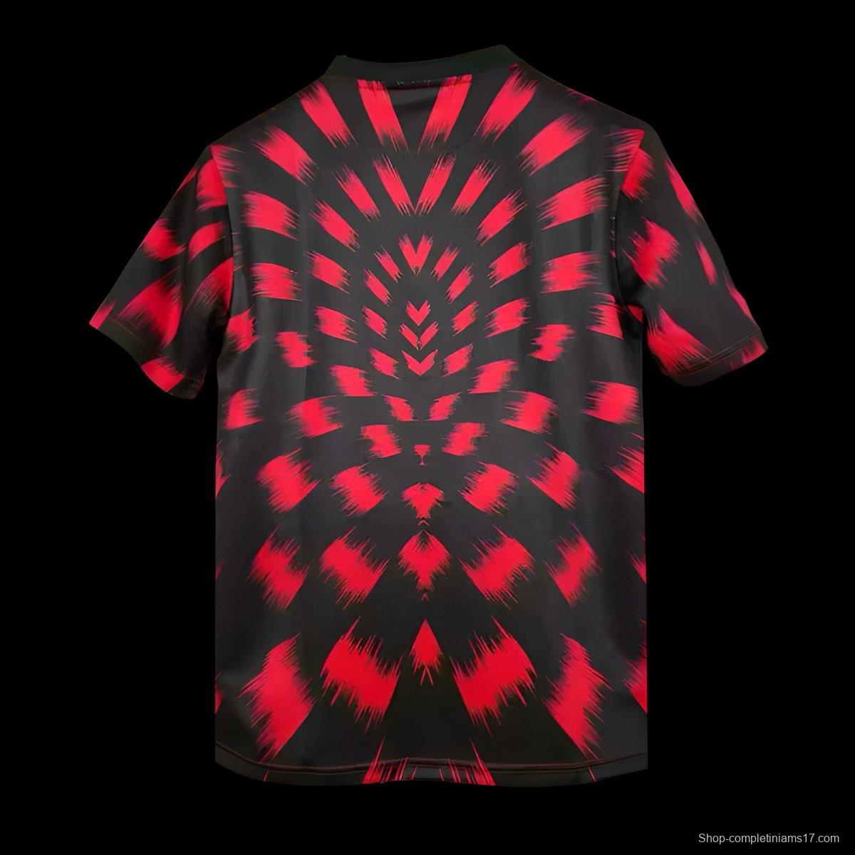 25/26 Flamengo Pre-Match Psychedelic Pattern Jersey