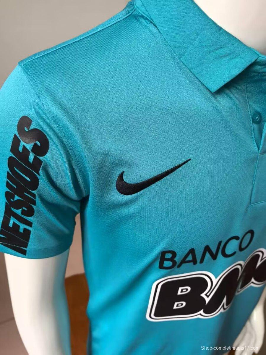 Retro 12/13 Santos Third Blue Jersey