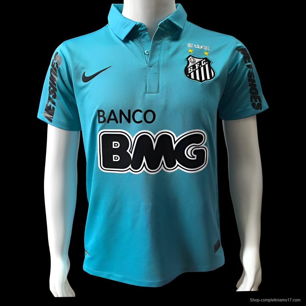 Retro 12/13 Santos Third Blue Jersey