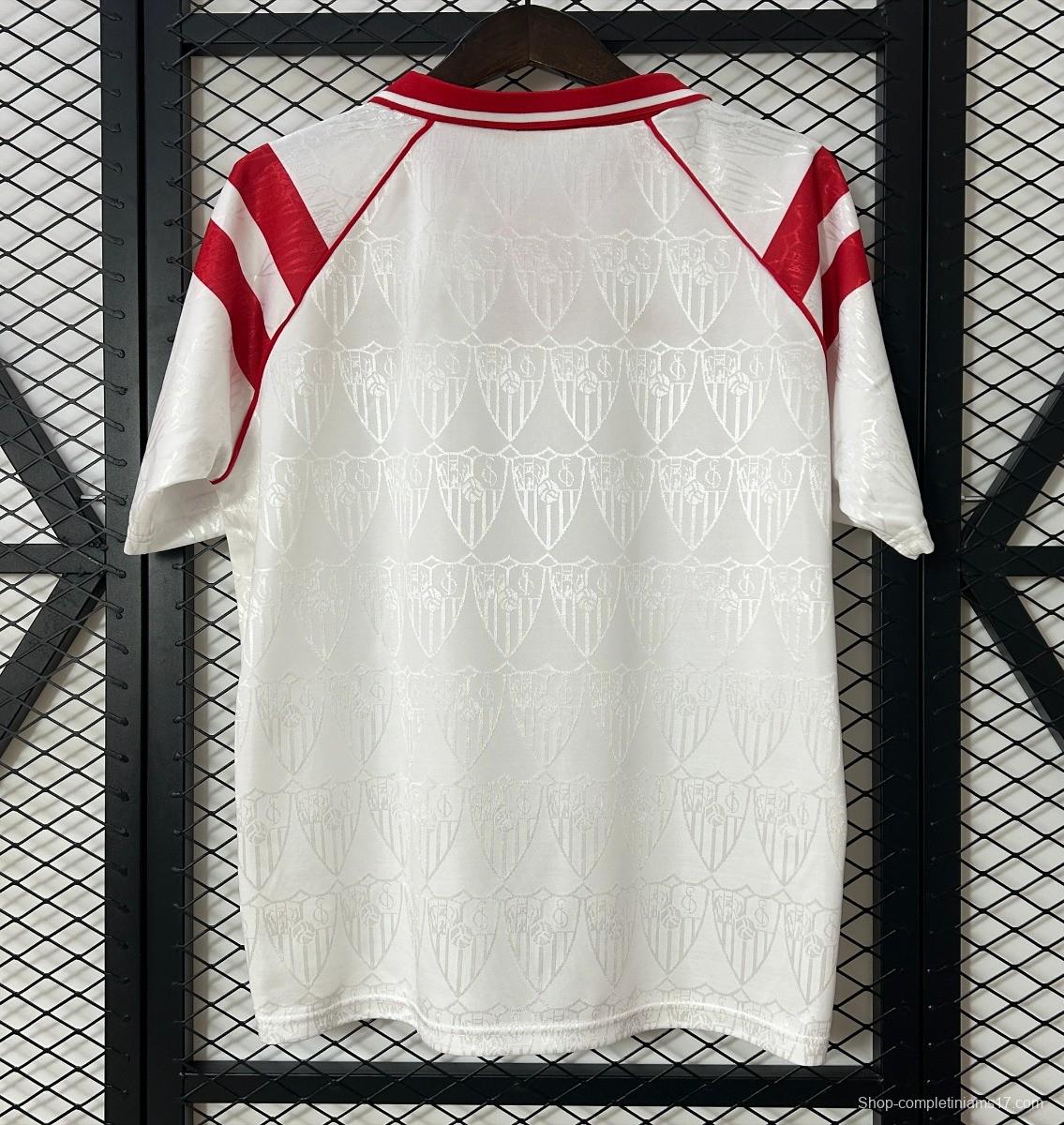 Retro 92/93 Sevilla FC Home Jersey