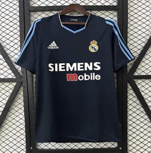 03/04 Retro Real Madrid Away Jersey