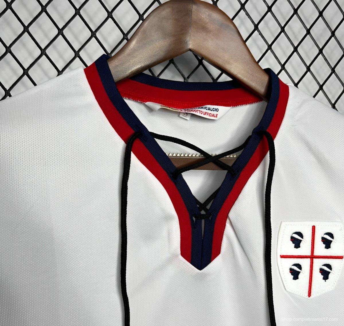 Retro 69/70 Cagliari Home Champion Jersey