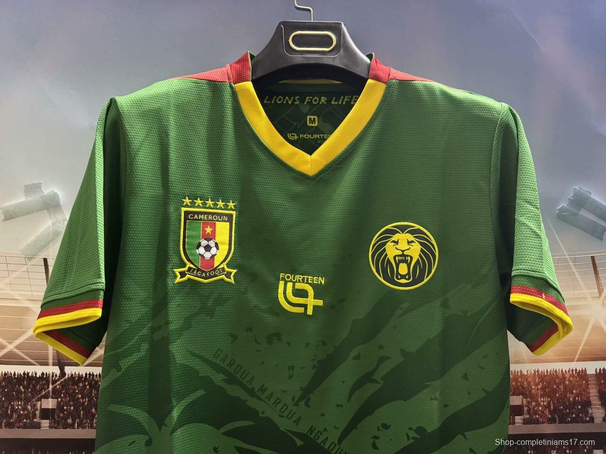 2025 Cameroon Home Jersey