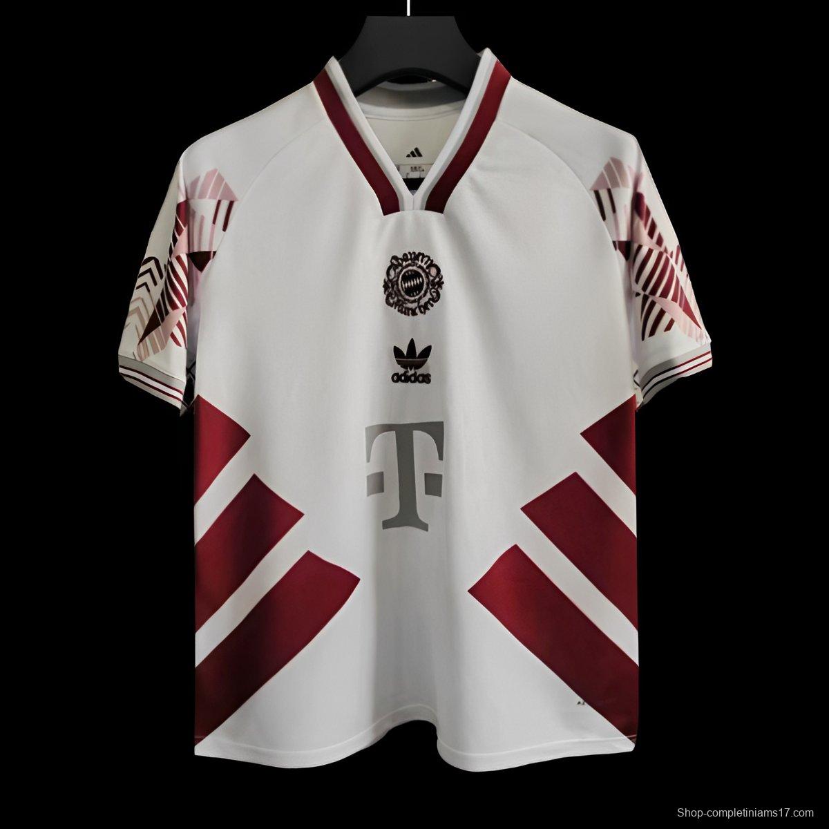 25/26 Bayern Munich WHITE Pre-Match Jersey